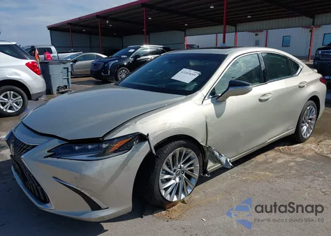 2022 Lexus Es 300H Ultra Luxury z USA, uszkodzony, nr VIN 58AFA1C12NU014438
